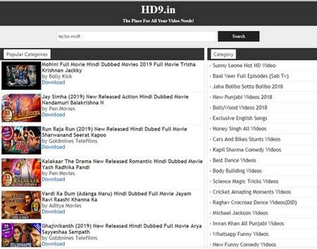 hd9 in video song.